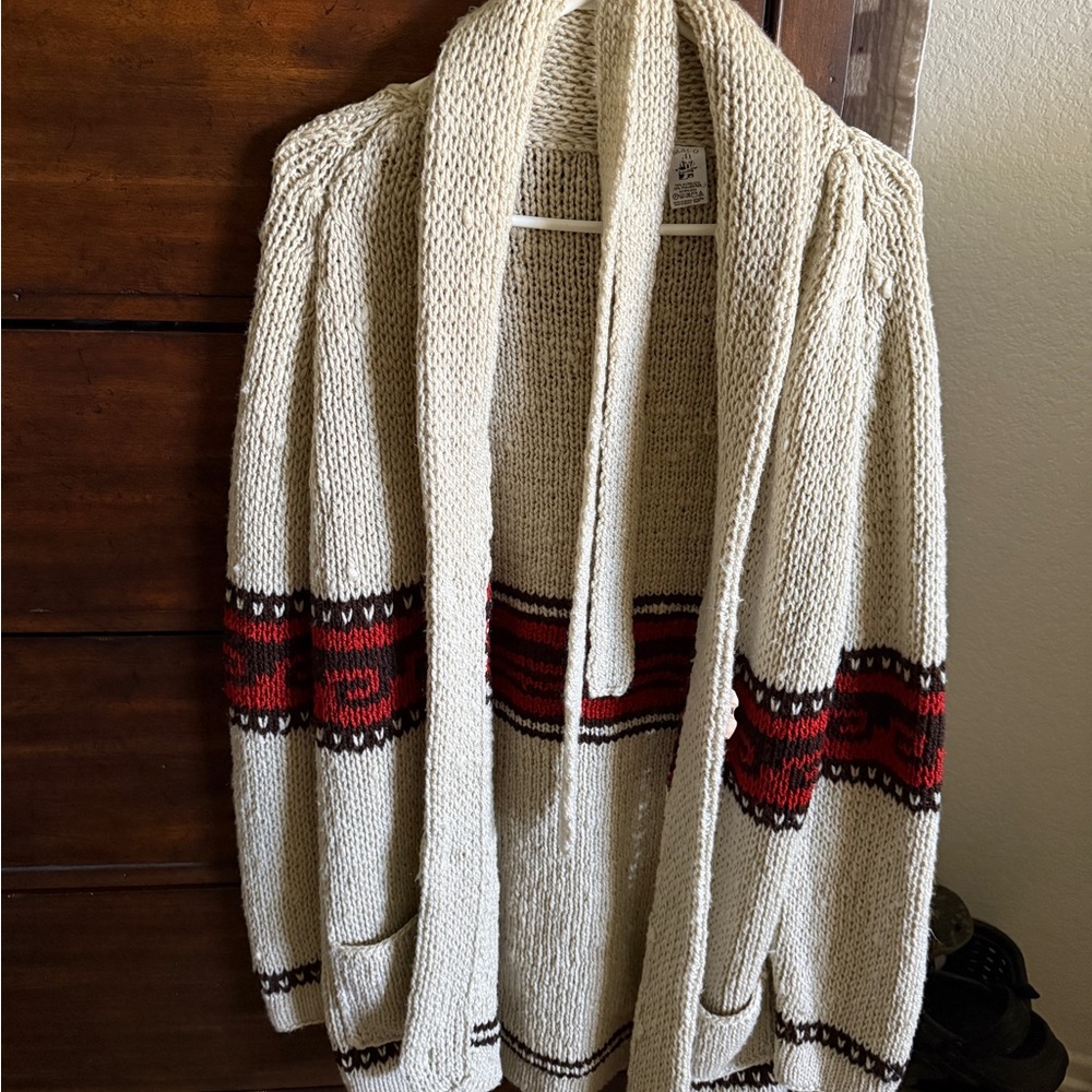 Cardigan Sweater Made in Mexico
